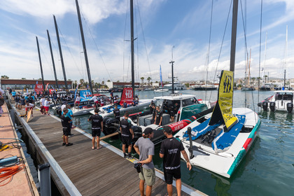16 09 2023, Vilanova i La Geltru (ESP), 37th America's Cup, 1st Preliminary Regatta, Race Day 2