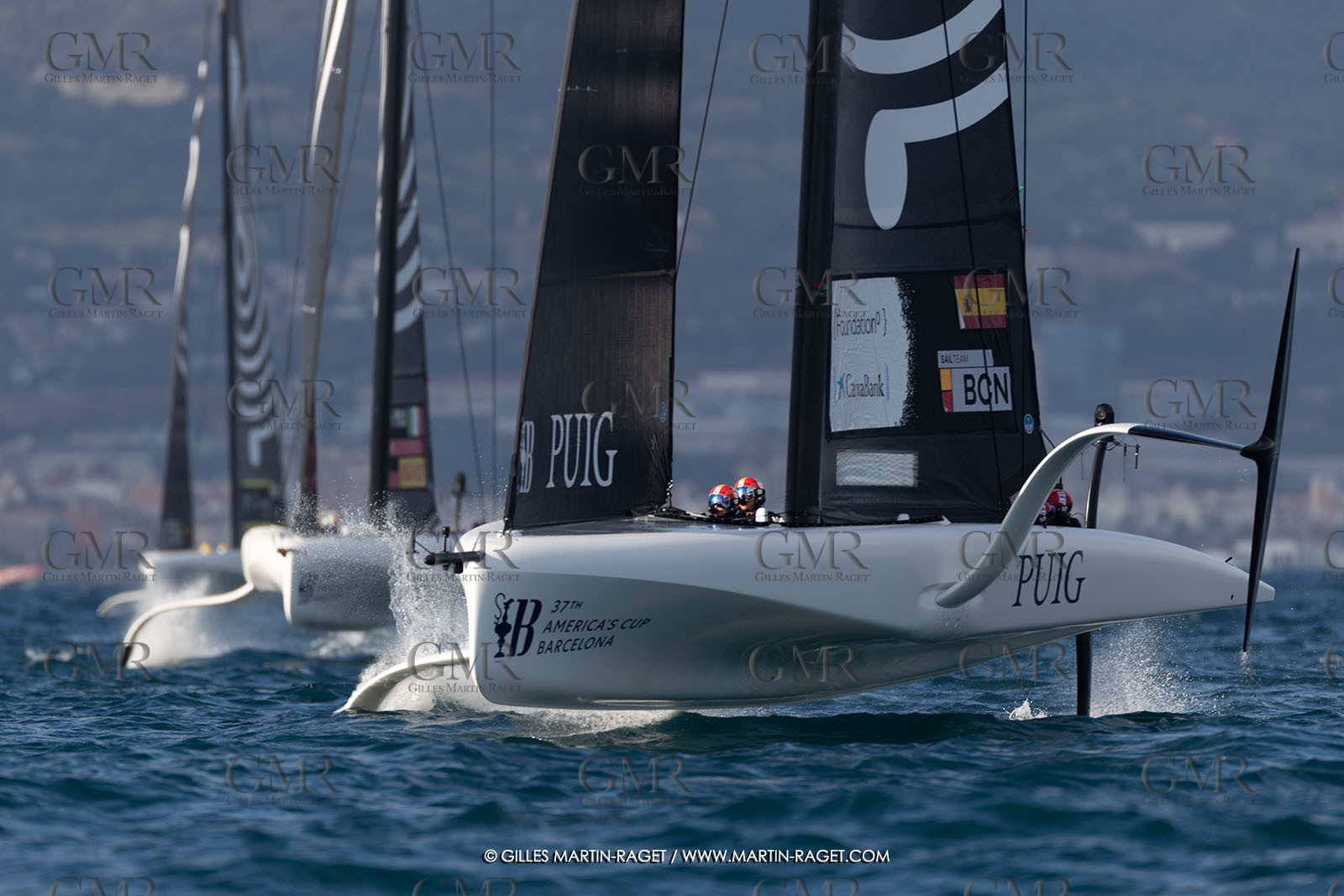 11 10 2024, Barcelona (ESP), Louis Vuitton 37th America's Cup, Puig Women America's Cup, semi finals