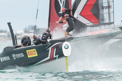 11 06 2017 - Bermuda (BDA) - 35th America's Cup Bermuda 2017 - Louis Vuitton America's Cup Challenger Playoffs final, Day 2