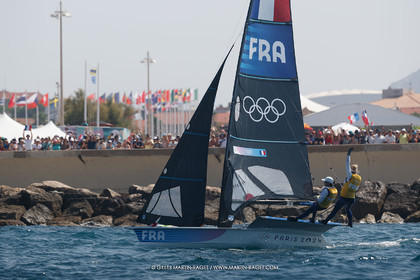 02 08 2024, Marseille (FRA), Paris 2024 Olympic Games, Sailing, Race Day 5,