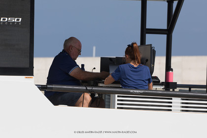 24 08 2024, Barcelona (ESP), Louis Vuitton 37th America's Cup, Louis Vuitton Prelilinary Regatta, Race Day 3