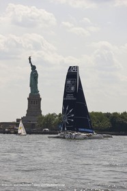 03 07 2012 - New York (USA, NY) -Krys Ocean Race prologuie - arrivée à New York