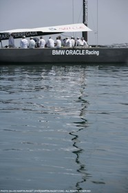 18 04 2007-Valencia (Spain)- 32nd America's Cup - Louis Vuitton Cup - RR1 - Day 3 - BMW ORACLE Racing