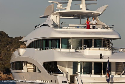 18 08 2011 - La Maddalena (ITA, Sardinia) - Motor yacht Inception