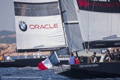 23 05 2010 - La Maddalena (ITA, Sardinia) Louis Vuitton Trophy - BMW ORACLE Racing - Racing Day 2