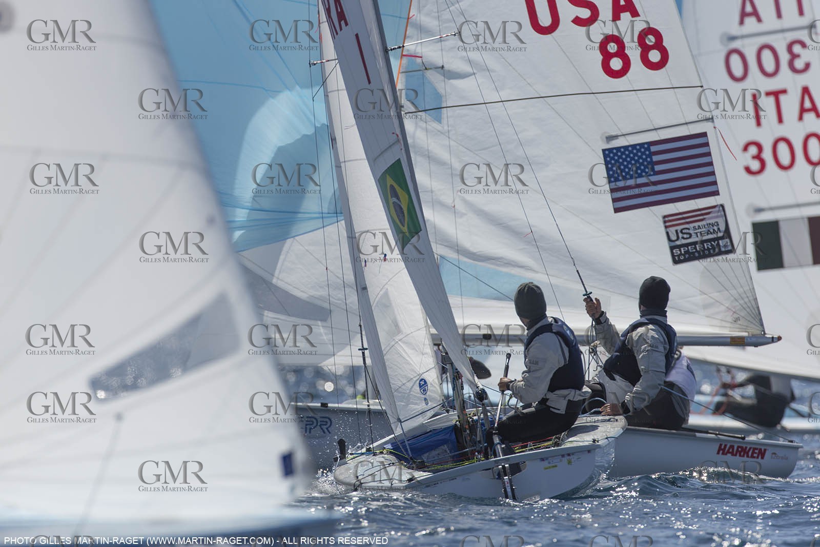 12 04 2015, Marseille (FRA), Yachting Club de la Pointe Rouge - Coupe Internationale de Printemps des 470, Final Day