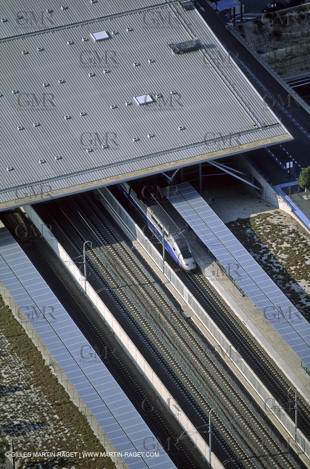 TGV Speed train - Aix en Provence Station