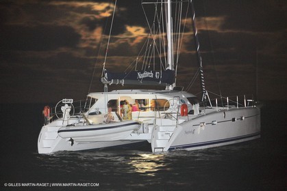Cruising multihull mooring
