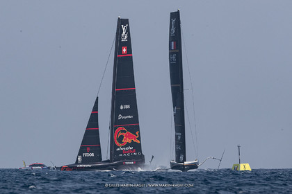22 08 2024, Barcelona (ESP), Louis Vuitton 37th America's Cup, Louis Vuitton Preliminary Regatta, Race Day 1