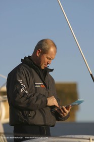 Kingfisher II - départ Trophée Jules Verne 2002 - Brest