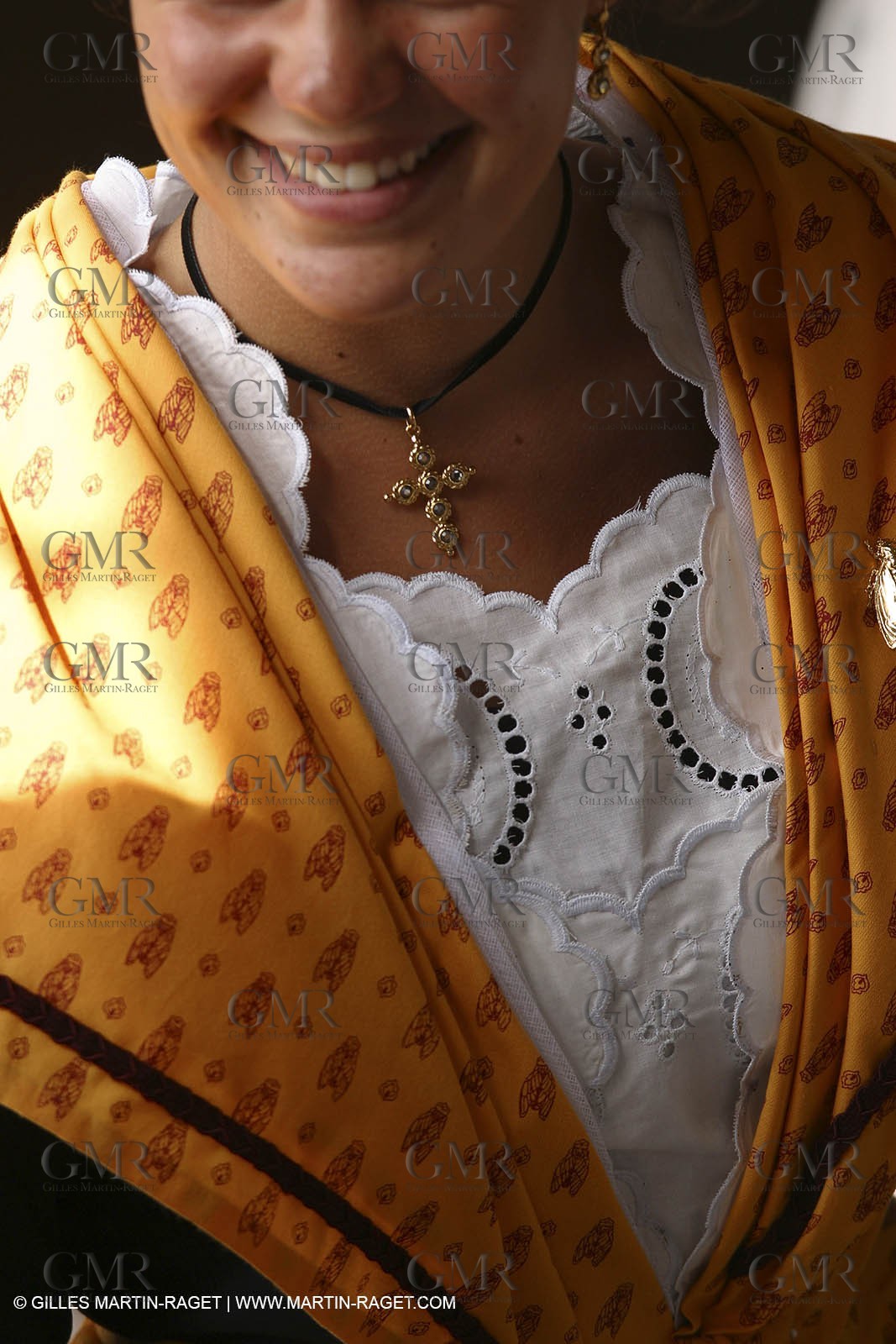 Women of Arles in traditional costume
