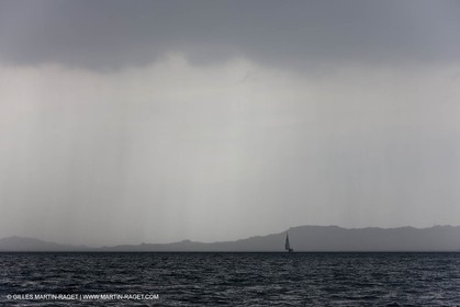 19 05 2010 - La Maddalena (ITA, Sardinia) Louis Vuitton Trophy - BMW ORACLE Racing - Training