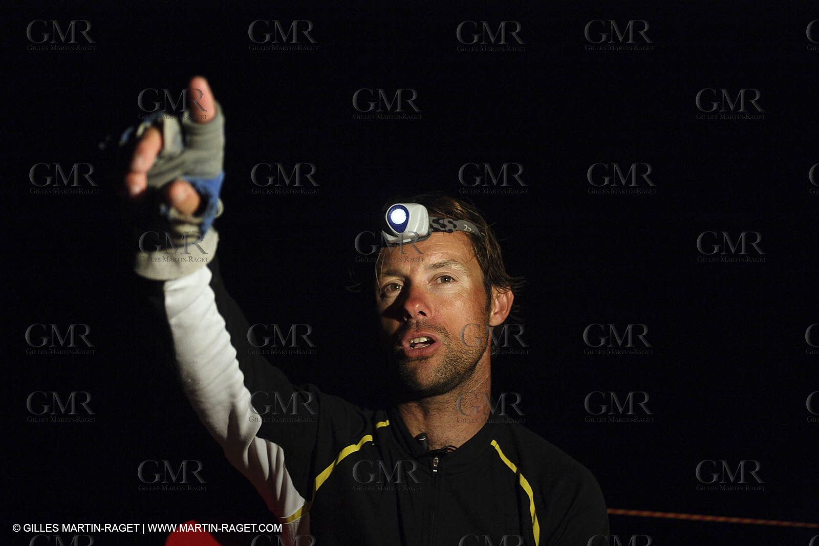 06 11 2006 - Pointe à Pitre Guadelupe (FRA) - Route du Rhum 2006 arrival - Thomas Coville (Sodebo)
