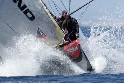 02 06 2007-Valencia (Spain)- 32nd America's Cup - Louis Vuitton Cup Final - Day 2