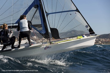 21 03 2013 - Marseille (FRA,13) - Essai du 49er FX