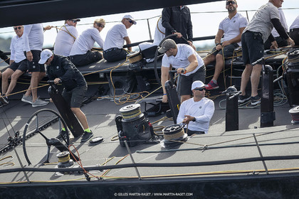 02 10 2022, Saint-Tropez (FRA,83), Voiles de Saint-Tropez 2022,  entraînement des maxis