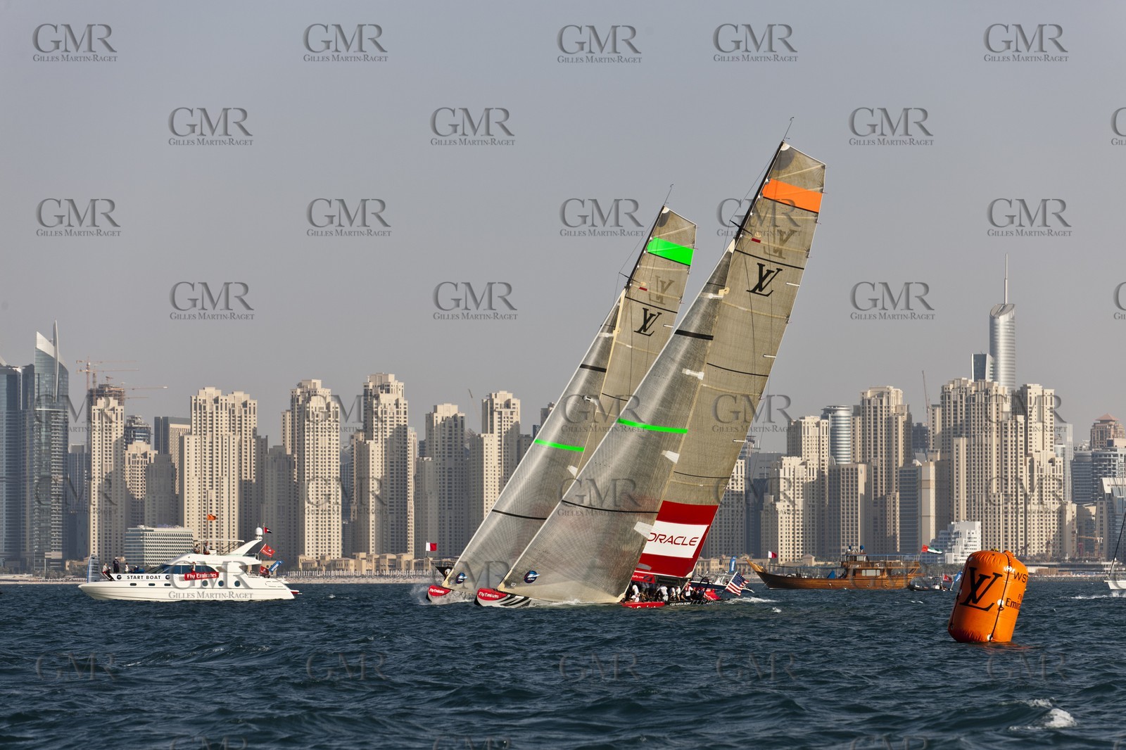 16 11 2010 - Dubai (UAE) - Dubai Louis Vuitton Trophy -  BMW ORACLE Racing Vs Synergy