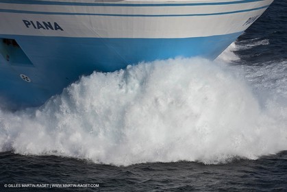 14 01 2012 - Marseille (FRA,13) - La Meridionale shipping company - the Piana off Marseille and the Calanques