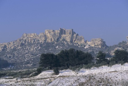 France, Provence, paysage des Alpilles, Alpilles landscapes