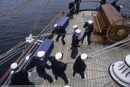 Sailing, Tall ships, On board Sagres II (POR)