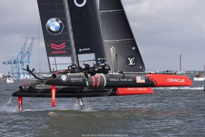 29 08 2015, Göthenburg, (SWE), 35th America's Cup, Louis Vuitton America's Cup World Series Göthenburg 2015, Race Day 1