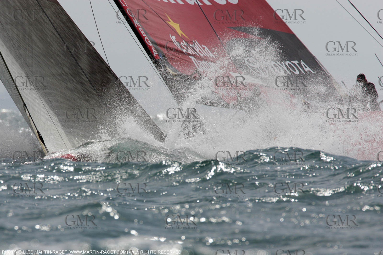 23 05 2007-Valencia (Spain)- 32nd America's Cup - Louis Vuitton Cup - Semi-final - Day 8