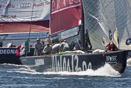 23 05 2010 - La Maddalena (ITA, Sardinia) Louis Vuitton Trophy - BMW ORACLE Racing - Racing Day 2