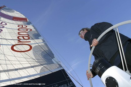 Orange II - Trophée Jules Verne 2004 - Hervé Jean