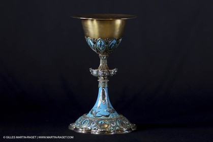 04 02 2013 - Marseille(FRA,13), Notre Dame de la Garde,liturgical silverware
