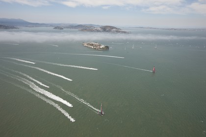 18 08 2013 - San Francisco (USA,CA) - 34th America's Cup - Louis Vuitton Cup Final Day 2