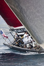 19 05 2010 - La Maddalena (ITA, Sardinia) Louis Vuitton Trophy - BMW ORACLE Racing - Training