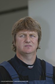 Kingfisher II - départ Trophée Jules Verne 2002 - Brest - Andrew Preece