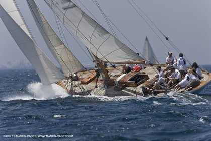 Sailing, Classic yachts, Voiles Vieux Port 2009, Marseille (FRA)