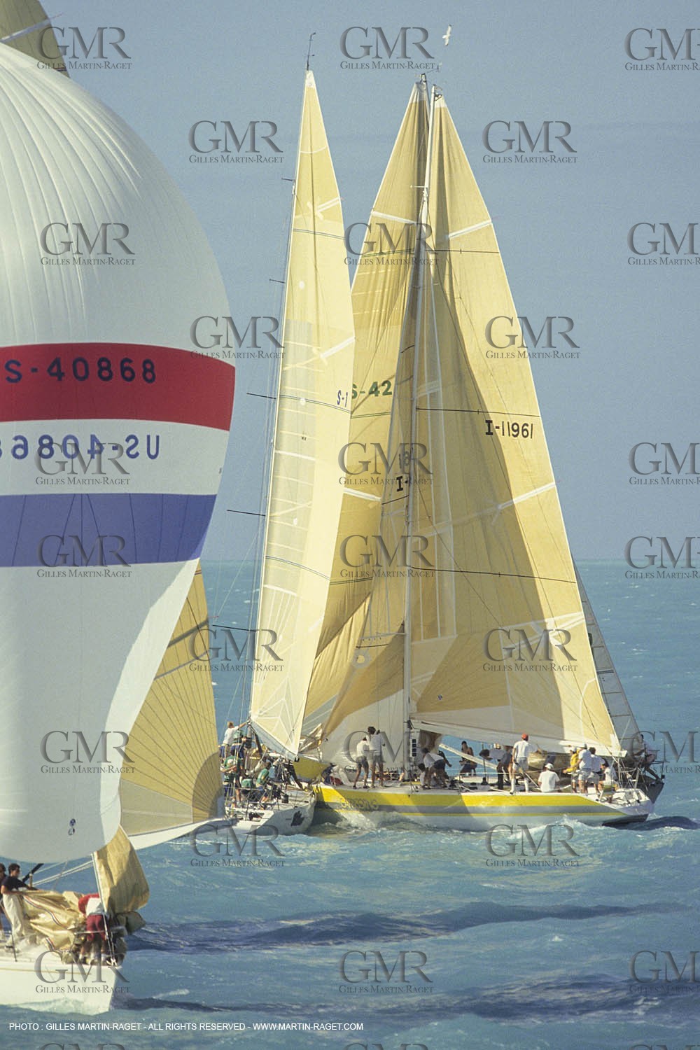 50 ft regatta, Key West, Florida, 1989