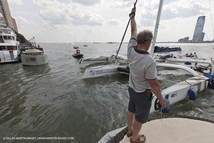 03 07 2012 - New York (USA, NY) - Krys Ocean Race prologuie - arrival in New York