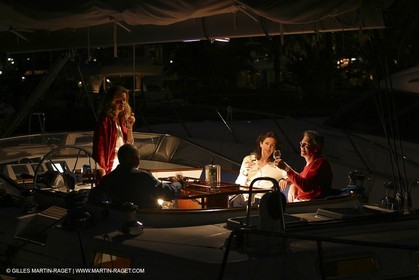 Voile - Croisière - Personnages - Nuit