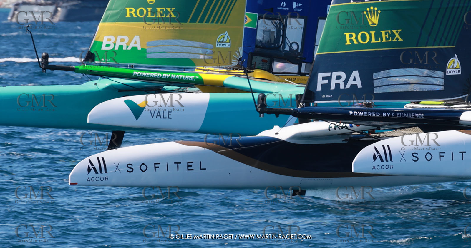 10 09 2025, Saint-Tropez,(FRA), Rockwool SailGP France Saint-Tropez, Race Day 1
