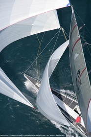 09 05 2007-Valencia (Spain)- 32nd America's Cup - Louis Vuitton Cup - RR2 - Day 11 - BMW ORACLE Racing