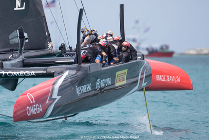 17 06 2017 - Bermuda (BDA) - 35th America's Cup 2017 - 35th America's Cup Match Presented by Louis Vuitton, Race day 1
