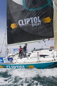 27 03 08- La Grande Motte- (FRA,34) Transat AG2R 2008- Jean-Paul Mouren- Laurent Pellecuer