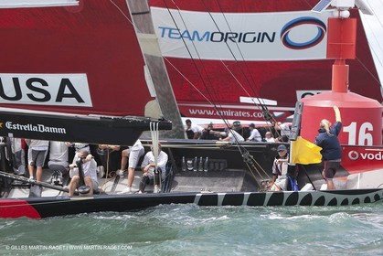 06 02 2009 - Auckland (NZL) - Louis Vuitton Pacific Series - Racing Day 6 - Round Robin 2