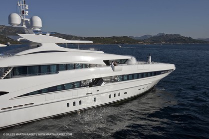 18 08 2011 - La Maddalena (ITA, Sardinia) - Motor yacht Inception
