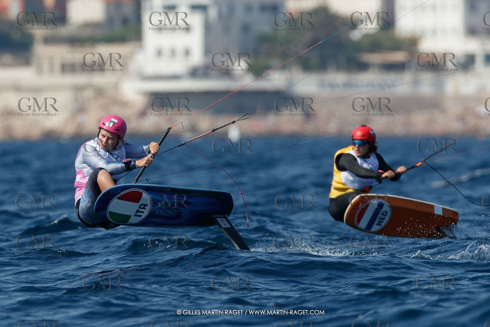 08 08 2024, Marseille (FRA), Paris 2024 Olympic Games, Sailing, Race Day 12