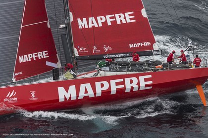 11 10 2014, Alicante (ESP), Volvo Ocean Race 2014-15, Team Alvimedica