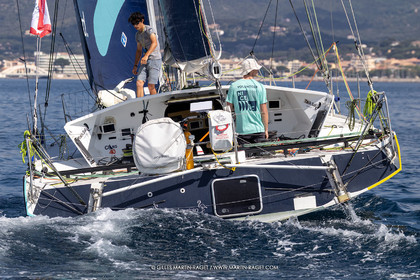 19 04 2026, Saint-Tropez (FRA, 83), Société Nautique de Saint-Tropez, Paprec 600 2026, FLAMINGO ROSSO, Gildwen Moriceau-Loquen   Raphaël Maniglier