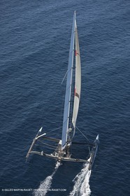 18 11 2009 - San Diego (USA, CA) - 33rd America's Cup - BMW ORACLE Racing - Wing trials, Day 5