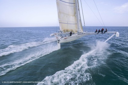 Sailing, Overall speed record attempt, L'Hydroptère