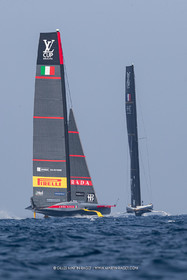 22 08 2024, Barcelona (ESP), Louis Vuitton 37th America's Cup, Louis Vuitton Preliminary Regatta, Race Day 1