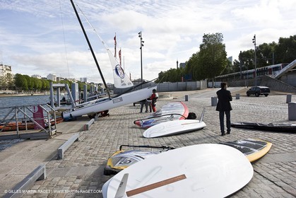 26 05 2008 - Paris (Fra, 75) - Présentation de l'Equipe Olympique de Voile sélectionnée pour les JO de Pékin