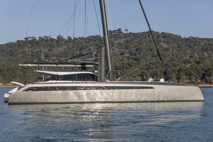 16 02 2019, Porquerolles (FRA,83), Gunboat 68 sail testing  3